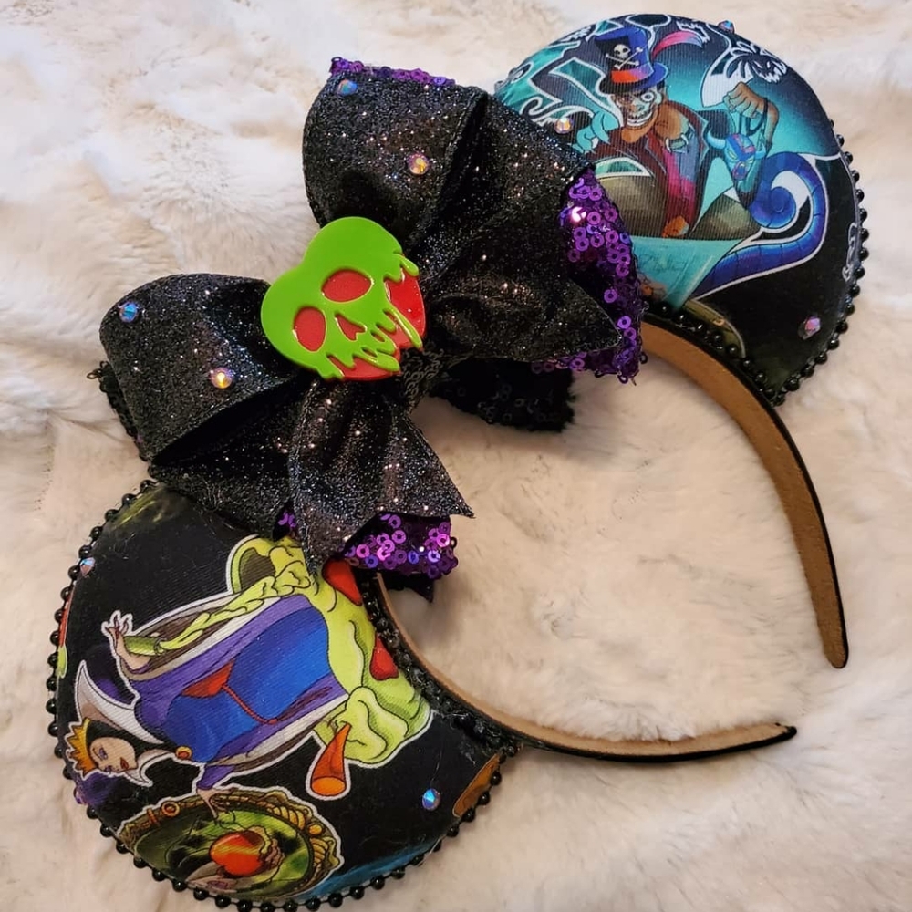 Disney Halloween Villain Double Sided Ears